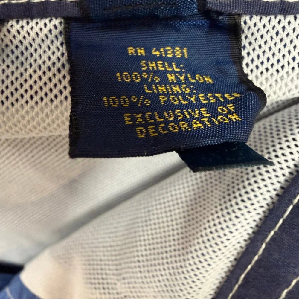 Polo Ralph Lauren Mens Blue Board Shorts Swim Trunks Cargo Pocket Size M